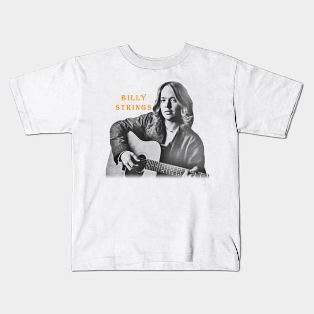 billy strings visual art Kids T-Shirt by DOGGIES ART VISUAL